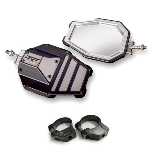 Billet Aluminum Tactical Convex Side Mirror Set